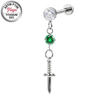 Boucles d'oreilles pendantes Freya pour femmes, en titane G23, longues et tendance, pour mariage, demoiselle d'honneur, avec diamants et cristaux