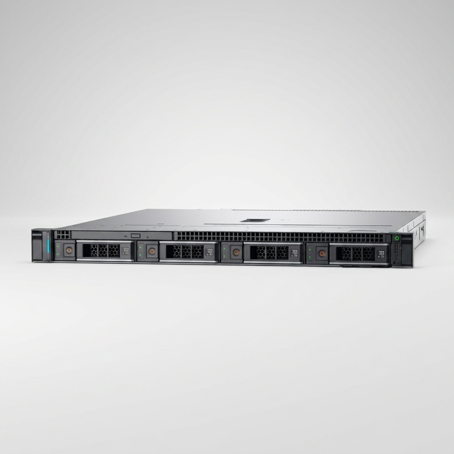 Refurbishment D-ell R240 R250 R350 E-2224 Quad Core 3.7G 64G Memory 1T Hard Drive 1U Rack Server R240