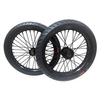 Jeu de roues 17 pouces en alliage Sur-Ron Light Bee X LBX Talaria Mx3 Mx4 pour tout-terrain et route, 70/90-17 90/80-17, prêt à monter