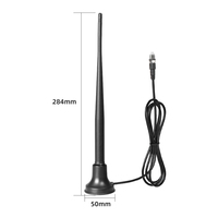 Antenne RF omnidirectionnelle verticale magnétique 700-2700 MHz 12 dBi large bande 4G LTE avec connecteur personnalisé OEM, transmission de données stable, IP67, 50 ohms