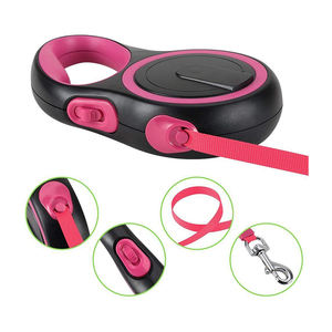 Correa para caminar de alta resistencia, sin enredos, para perros de raza pequeña/mediana/grande, cuerda de tracción telescópica para mascotas - Product Image 2