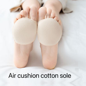 Almohadillas para el Antepié de Cinco Dedos para Mujer, Medias Plantillas para Tacones Altos, Cuidado del Dolor de Pies, Calcetines que Absorben los Impactos, Almohadillas Masajeadoras para los Dedos - Product Image 3