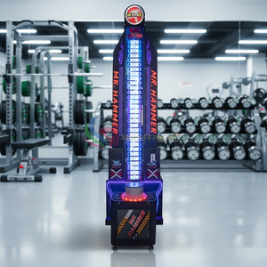 Machine de jeu d'arcade de haute qualité et économique, type Hammer Boxing, pour test de force, à monnayeur - Product Image 1