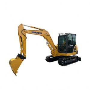 สำหรับรถขุดขนาดเล็ก KOMATSU PC56 น้ำหนัก 5.6 ตัน สภาพดี พร้อมรางตีนตะขาบแบบยืดหยุ่น ราคาถูก เครื่องยนต์ มอเตอร์ ปั๊ม เกียร์บ็อกซ์ คอร์ - Product Image 1