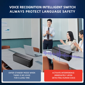 Supresor de ruido blanco ultrasónico, y de espionaje antirgrabación Monitor, protección de la privacidad del hogar, dispositivo de alarma personal - Product Image 4