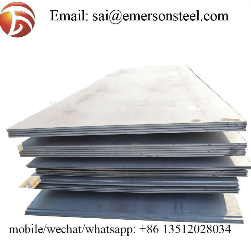 Medium Heavy 20mm 30mm 40mm astm a36 Q235 Q345 SS400 Mild Ship Building Hot Rolled Carbon Steel Plate