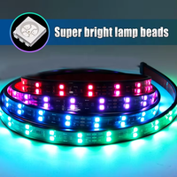 Nouvelles Bandes LED 24V Personnalisables en Usine pour Hayon de Voiture, Lampe Flexible à Effet de Défilement, Tira De Luces Stroboscopique pour Fourgonnette et Camion