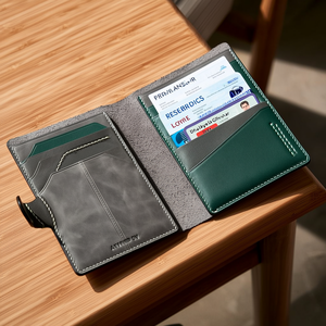 <span class=keywords><strong>Porte</strong></span>-documents de <span class=keywords><strong>luxe</strong></span> haut de gamme minimaliste couverture assurance auto enregistrement de licence RFID blocage portefeuille <span class=keywords><strong>porte</strong></span>-<span class=keywords><strong>carte</strong></span> - Product Image 3