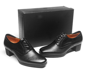 <span class=keywords><strong>Chaussures</strong></span> de bureau quotidiennes en cuir de qualité supérieure de vente chaude Style à lacets durable noir/marron avec fonction antidérapante - Product Image 1