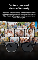 Prix Usine OEM Lunettes Intelligentes IA avec Caméra 500W HD pour Photos, Navigation, Traduction, Enregistrement Vidéo, Appels et Bouton Tactile Ultra