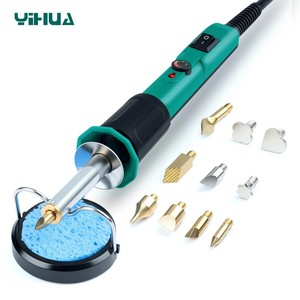 YIHUA Outil à souder manuel DIY, fer à pyrograver, outil de repassage du cuir, soudage de pare-chocs de voiture 930-IV Portable W236 - Product Image 1