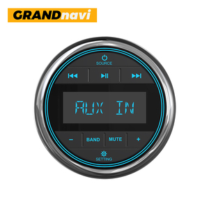 Grandnavi เครื่องเล่นวิทยุ FM AM เรือ12V กันน้ำเกรดทะเลพร้อมตัวรับสัญญาณเสียงลูกสูบสำหรับอุปกรณ์เรือจากกวางโจว - Product Image 1