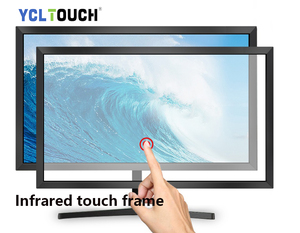 Ycltouch 32 inch Hợp kim nhôm hồng ngoại IR đa cảm ứng tùy chỉnh khung màn hình cho các trường học giảng dạy - Product Image 2