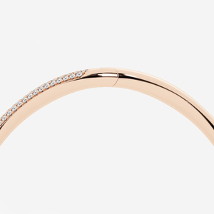 Bracelet jonc ondulé en diamant de laboratoire rond de 1,13 carats, 7 pouces, élégant et étincelant, bijoux fins pour femmes - Product Image 2