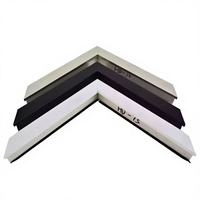Cadre photo sur mesure A3 A4 12x16 Noir mat Profil profond Cadre de galerie moderne minimaliste pour la décoration murale de la maison