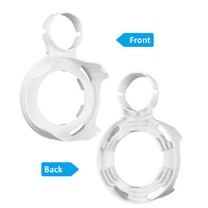 Soporte de Pared para el Sistema <span class=keywords><strong>WiFi</strong></span> <span class=keywords><strong>Google</strong></span> Mesh 2020, Soporte de Plástico Resistente de Color Blanco con Enchufe Estadounidense, Paquete de 2 - Product Image 2