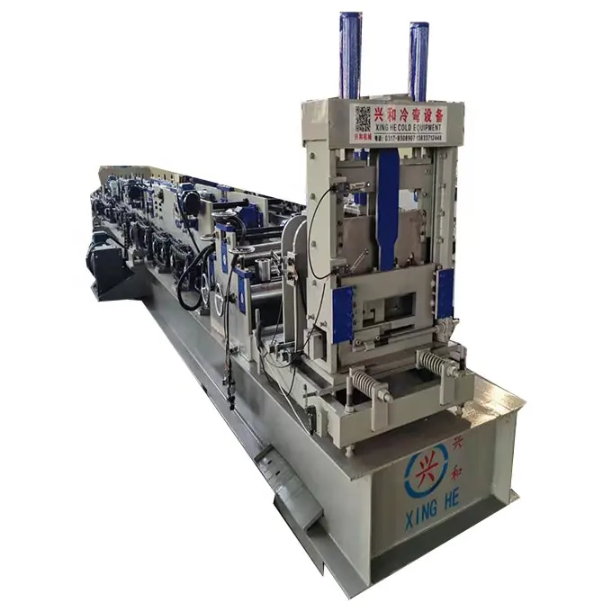 Automatic C shaped Purlin making machine Quick Change Size C purlin Roll Forming Machine