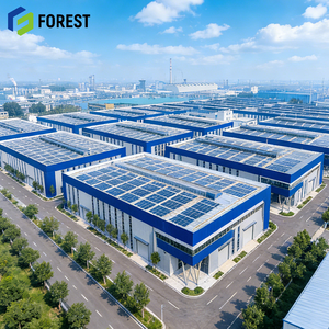 Atelier préfabriqué en structure d'acier pour réparation automobile, entrepôt et usage résidentiel - Cadre rigide économique sans entretien, livraison mondiale - Product Image 1