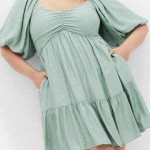 ชุดเดรสแฟชั่นฤดูร้อนแบบเปิดไหล่สำหรับผู้หญิงไซส์พลัส ดีไซน์หรูหรา ทรงเข้ารูป แต่งระบาย ผ้าพันรัดรูป สไตล์ลำลอง - Product Image 3