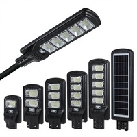 Lampadaires solaires LED tout-en-un pour extérieur IP65 SMD 50W-300W avec CRI 85 et garantie de 3 ans pour la route