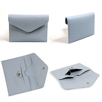 Dompet Wanita Tipis Portabel dengan Kancing, Produsen Dompet Custom, Dompet Wanita dengan Logo Embos, MOQ Kecil