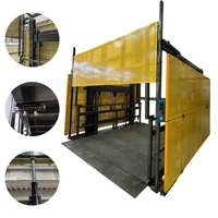 Nouvel ascenseur de fret hydraulique personnalisé de 0,3 à 30 tonnes, plateforme verticale pour entrepôt, monte-charge mural