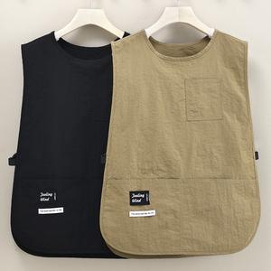 Moda impermeabile uniforme da parrucchiere gilet toelettatura per animali da lavoro da barbiere abiti da cucina cibo resistente all'olio <span class=keywords><strong>grembiule</strong></span> - Product Image 5