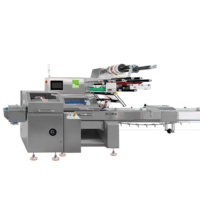 Machine d'emballage automatique multifonction RHZB430 pour biscuits, gâteaux et autres produits de boulangerie