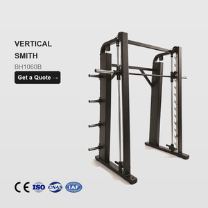 ZOFAN Vertical Smith Machine Heavy Duty Counterweight Squat <b>Rack</b> Strength Equipment for Commercial Gym Low MOQ OEM ODM BH1060B Z - Product Image 1