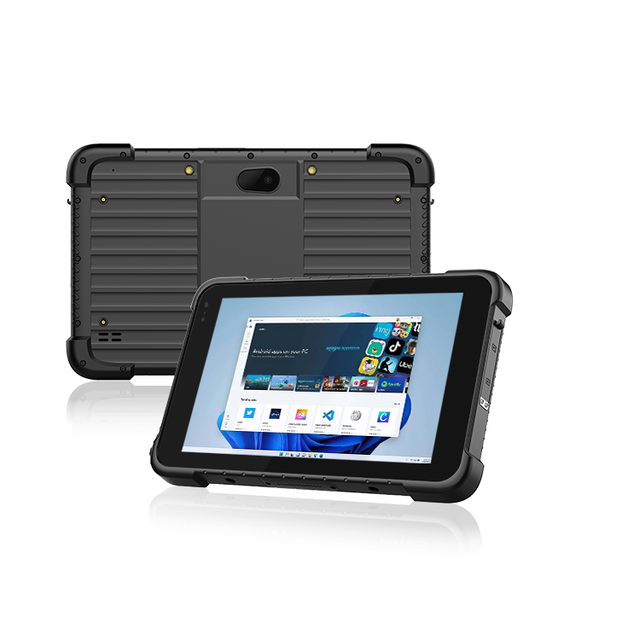 Rugged Tablet PC 10000mAh Drop-Proof Dust-Proof IP67 Waterproof Rugged Tablet Android 8 Inch