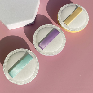 Đầy Màu Sắc Khô Ướt Miếng Bọt Biển Phun Vòng Tam Giác Hình Vuông Nhỏ Gối Make up Marshmallow Đệm Không Khí Phun - Product Image 5