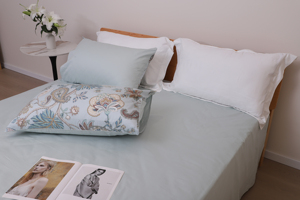 Nhà dệt may 3 mảnh Polyester/cotton tấm ga trải giường thiết lập màu sắc rắn Comforter bedsheet <span class=keywords><strong>bedding</strong></span> <span class=keywords><strong>Set</strong></span> - Product Image 4