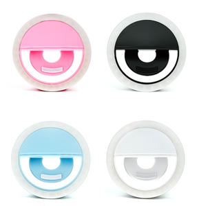 Luz de relleno de teléfono recargable Transmisión en vivo RK12 Clip Luz derecha Fotografía portátil Anillo de belleza Luz 36 Leds Logotipo OEM - Product Image 2