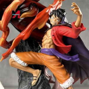 Onigashima Inferno <span class=keywords><strong>Luffy</strong></span> One Pieced GK <span class=keywords><strong>Gear</strong></span> Deuxième Figure Chapeau De Paille Crew Anime Statue Modèle Collection Affichage Cadeau Décor - Product Image 3