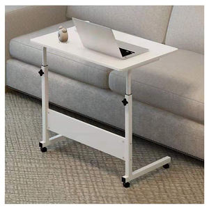 Mesa <span class=keywords><strong>de</strong></span> sofá ajustable <span class=keywords><strong>de</strong></span> nogal, mesa <span class=keywords><strong>de</strong></span> cama, carrito para ordenador portátil, mesa <span class=keywords><strong>de</strong></span> cama lateral, escritorio portátil con ruedas - Product Image 1
