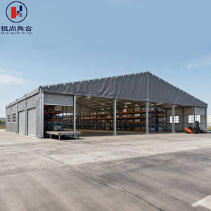 Tente <span class=keywords><strong>d</strong></span>'entrepôt extérieure personnalisée avec structure en aluminium et tissu PVC imperméable, abri temporaire pour <span class=keywords><strong>atelier</strong></span> et événements - Product Image 1