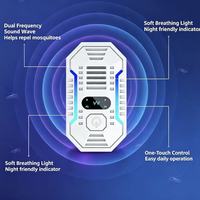 Nouveau répulsif antiparasitaire intelligent à ultrasons, double mode électronique pour intérieur, repousse souris, mouches, moustiques, cafards