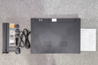En Existencia, Soporte de Pared para Proyector Láser Wupro WP7, Motorizado, con Capacidad de Carga de 20 kg, Bandeja Deslizante para Proyector de Tiro Ultra Corto