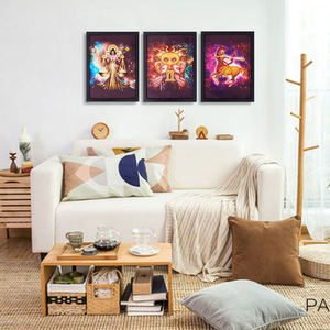 Envío de la gota productos de bricolaje doce <span class=keywords><strong>constelaciones</strong></span> casa decoración especial en forma de diamante pintura Kits de lona Eco - Product Image 4