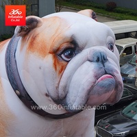 Énorme mascotte gonflable géante gonflable personnalisée gonflable grand chien publicitaire dessins animés