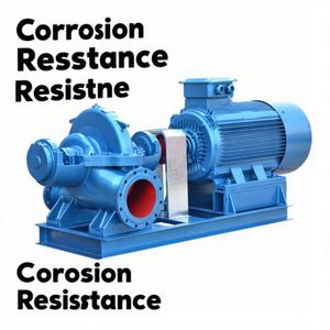 Bomba robusta de alta presión de una etapa horizontal de doble succión con carcasa dividida, de gran tamaño, la mejor para irrigación. - Product Image 6