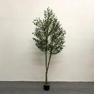 Alberi di <span class=keywords><strong>Ulivo</strong></span> Artificiali di Grande Dimensione con Vaso <span class=keywords><strong>Bianco</strong></span> per Arredamento Casa e Regalo di Inaugurazione Casa - Product Image 3