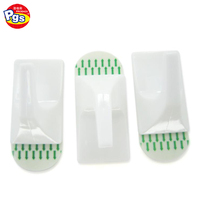 Crochet adhésif en plastique résistant Prodigy HS01, crochet sans trace, crochets muraux pour accrocher des manteaux