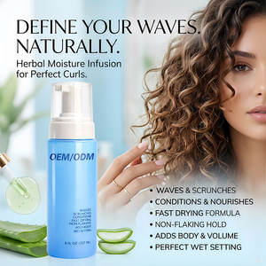 Mousse coiffante bio à l'aloe vera, séchage rapide, sans résidus, pour cheveux bouclés, tenue naturelle douce, personnalisable en usine - Product Image 6