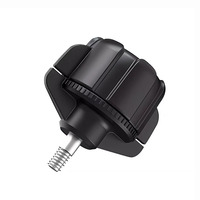 Adaptateur à rotule fileté 1/4 pouce 17 mm de qualité supérieure pour radiateur, pince de téléphone portable, perche à selfie, trépied et support de téléphone – Vente en gros usine