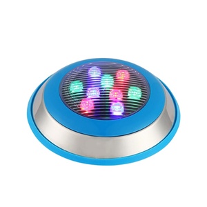 <span class=keywords><strong>Luces</strong></span> LED Sumergibles <span class=keywords><strong>para</strong></span> <span class=keywords><strong>Piscina</strong></span> de Acero Inoxidable IP68, 24V RGB, Iluminación Subacuática <span class=keywords><strong>para</strong></span> <span class=keywords><strong>Piscina</strong></span>, 6W 9W 12W 18W, Emisión de Luz Blanca Cálida y Azul - Product Image 6