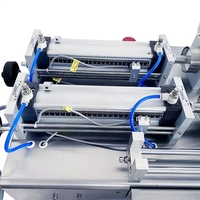 Machine de remplissage semi-automatique pour sachets Doypack, pochettes souples et liquides (détergent, jus)