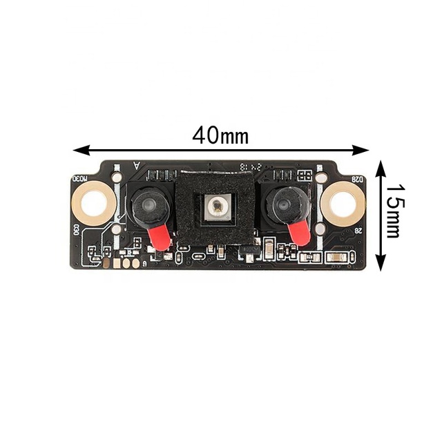 FM225 Face Recognition Module 3D IR Infrared Binocular Camera Live Detection Serial Communication Cat Eye Visible HLK-FM225