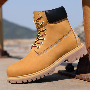 Stivali alti da <span class=keywords><strong>uomo</strong></span> <span class=keywords><strong>scarpe</strong></span> da donna di alta qualità moda Outdoor Sneakers da <span class=keywords><strong>uomo</strong></span> allacciati Non Slip stivaletti per coppia - Product Image 2