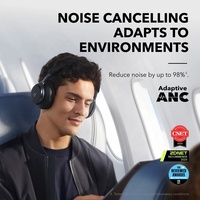 Casque Sans Fil Original Soundcore Space One à Suppression Active du Bruit Circum-Auriculaire